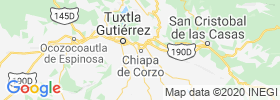 Chiapa De Corzo map